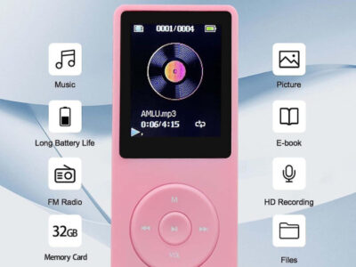 MP3 PLAYER BLUETOOTH 32GB PINK 600691