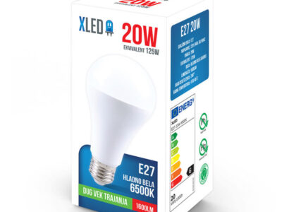 SIJALICA E27 20W 6500K HLADNO BELA XLED