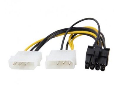 KABL PCI-E VGA 8 PIN - 2X MOLEX NAPONSKI ADAPTER E-GREEN