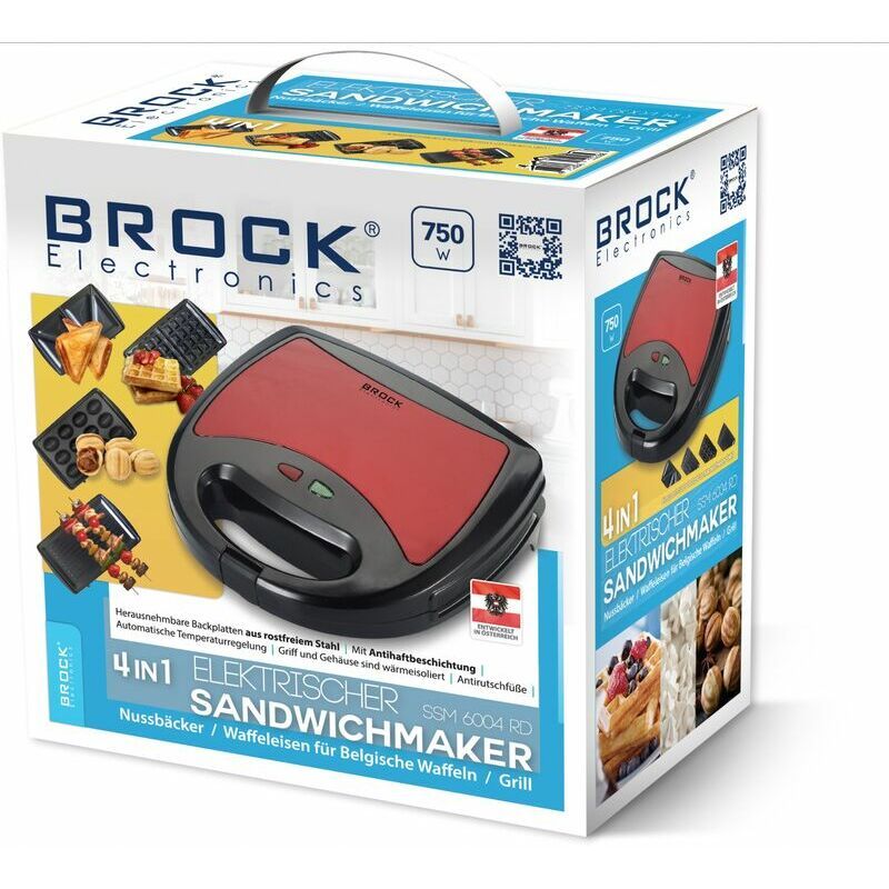 APARAT ZA SENDVIČE SSM 6004 RD BROCK