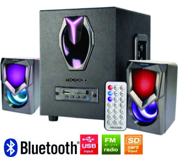 ZVUČNICI 2.1 G101BT 11W USB/FM/BLUETOOTH MICROLAB