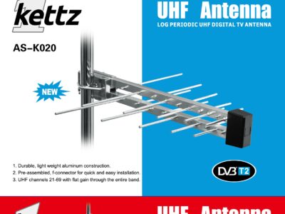 ANTENA SPOLJNA AS-NO20 TV/FMT2+RF KETTZ