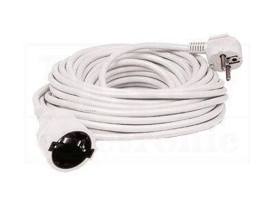 PRODUŽNI KABL PP/J 3x1.5/10M BELI
