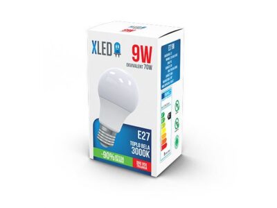 SIJALICA 9W E27 3000K TOPLO BELA XLED