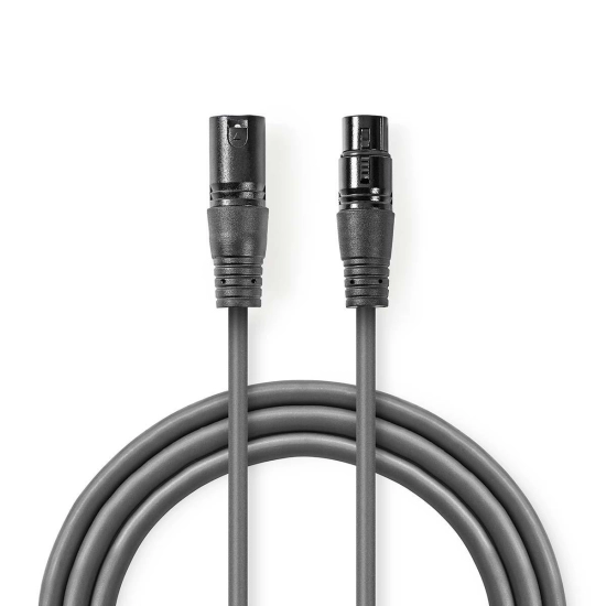 KABL XLR 3-PIN M/Ž 20m NEDIS