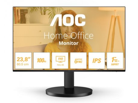 MONITOR 23.8" 24B3HA2 IPS/1920x1080/100Hz/1MS MPRT/VGA,HDMI/VESA AOC