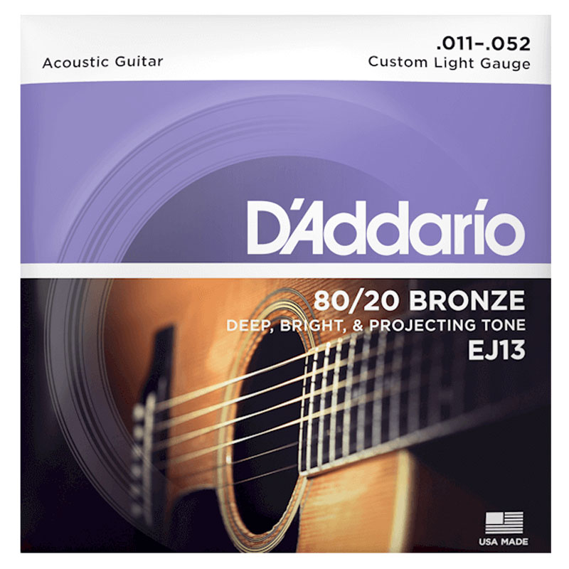 ŽICE ZA AKUSTIČNU GITARU 011-052 EJ13 DADDARIO