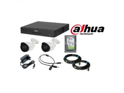 DAHUA SET-02 2xKAMERE+DVR FULL HD, 1TB HDD, NAPAJANJE, KABL 2x10M