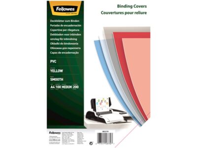 FOLIJJA ZA KORIČENJE FELLOWES PVC 200mic PROVIDNA