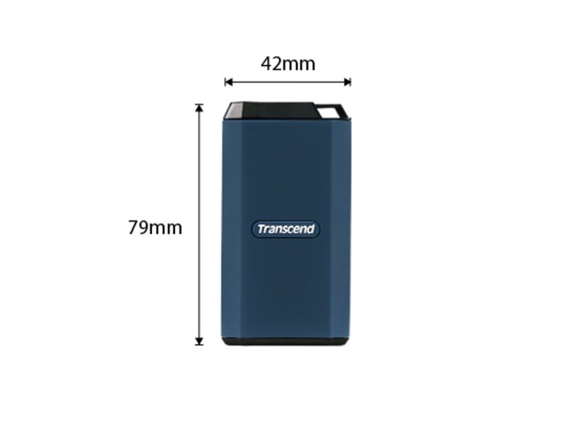 EKSTERNI SSD TS2TESD410C 2TB USB 20GBPS TYPE C IPX5 TRANSCEND