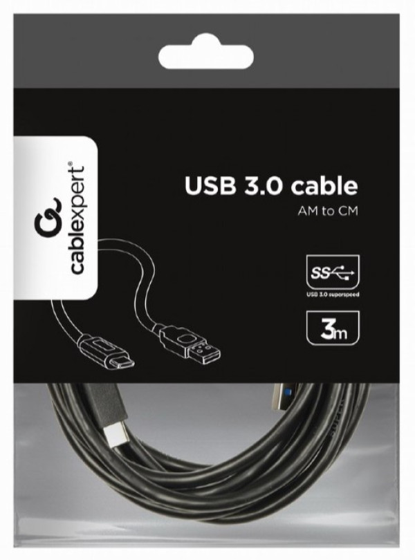 KABL USB TYPE-C 3.0 3A/36W CCP-USB3-AMCM 3M