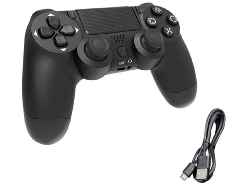 GAMEPAD PC/PS4 BEŽIČNI JPD-WIRELESS-THRILLERSHOCK CRNI