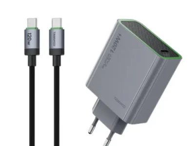 PUNJAČ T-EU8 120W+KABL TYPE-C TRANYOO