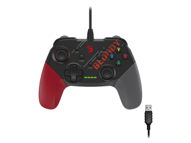 GAMEPAD GP30 BLOODY ŽIČNI SPORTS RED A4 TECH