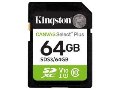 MEMORIJSKA KARTICA SDS3/64GB CLASS 10 100MBS KINGSTON