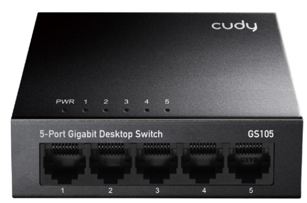 SWITCH 5-PORT GS105 GIGABIT CUDY