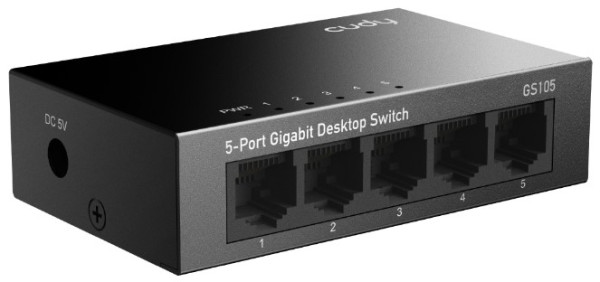 SWITCH 5-PORT GS105 GIGABIT CUDY - Slika 2