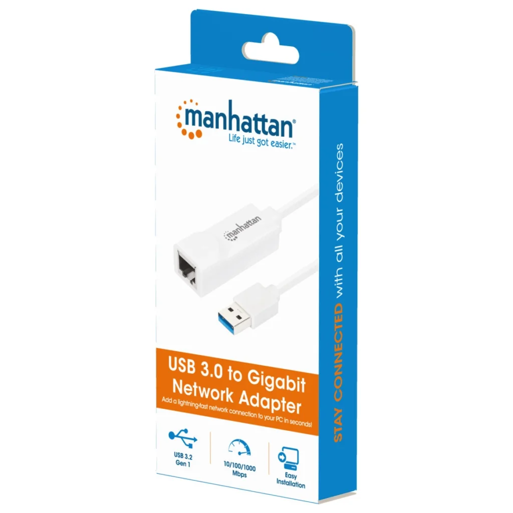 MREŽNA KARTICA USB 3.0 - LAN 10/100/1000 506847 MANHATTAN