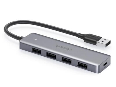 HUB 4-PORT USB 3.0 HUB USB-C SLIM CM219 CRNI UGREEN