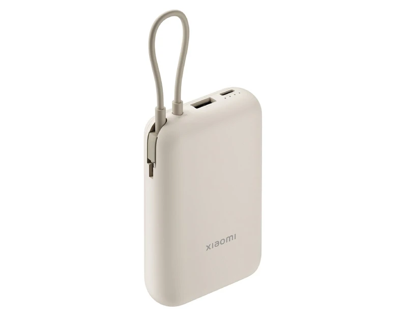 POWER BANK 10000MAH BHR9072GL 22.5W TYPE C INTEGRISAN KABL BEŽ XIAOMI