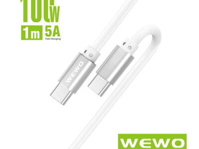 KABL TYPE-C WCA-002 FAST PD 100W/5A 1M WEWO