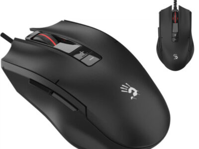 MIŠ USB A4-ES8 1000HZ/1000-6000DPI CRNI A4TECH