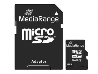 MEMORIJSKA KARTICA MICRO SD + ADAPTER 16GB MCMR958/Z MEDIARANGE
