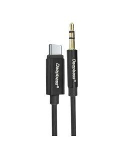 ADAPTER AUDIO 3.5MM NA TYPE C 1.2M AC-330 CRNI DEEPBASS