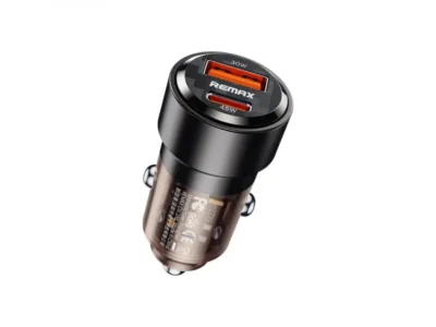 AUTO PUNJAČ USB-A 30W+USB-C 45W PD+QC RCC360 REMAX
