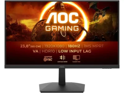 MONITOR 24G15N2 23.8 FHD 1920X1080 180HZ AOC