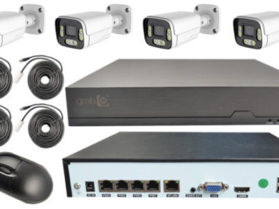 SET KAMERA CAM-IP5MP-POEKThi4W HI EASY POE NVR IP 4 KAMERE GMB