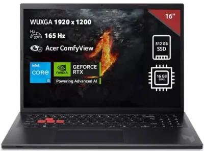 NOTEBOOK 16" NITRO LITE 16 NL16-71G WUXGA 165HZ/I5-13420H/16GB/512GB/3050 ACER