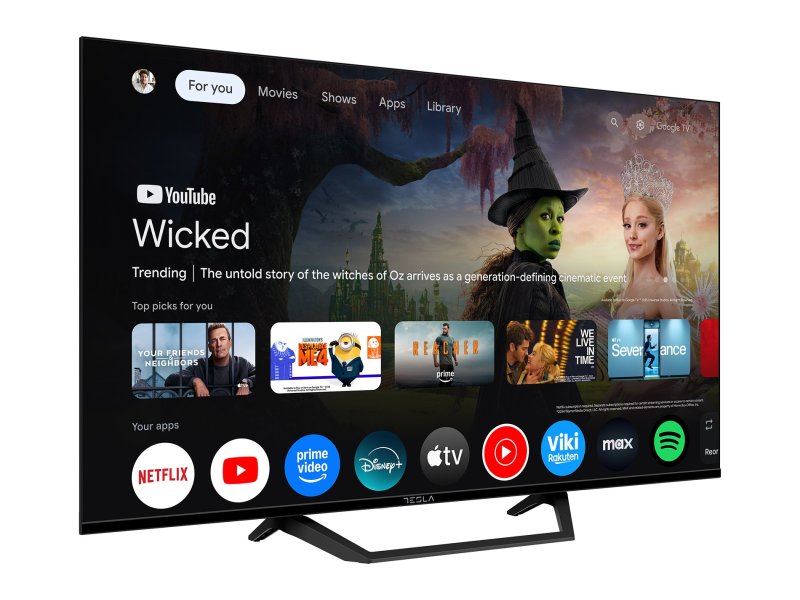 TV 43" 43E655BFS D-LED SMART GOOGLE TV CRNI TESLA
