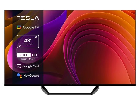 TV 43" 43E655BFS D-LED SMART GOOGLE TV CRNI TESLA