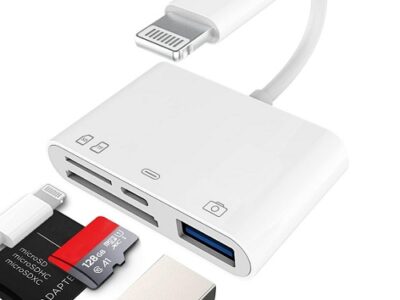 ČITAČ KARTICA LIGHTNING 4U1 USB 3.0 /SD/TF+TYPE-C 11-356