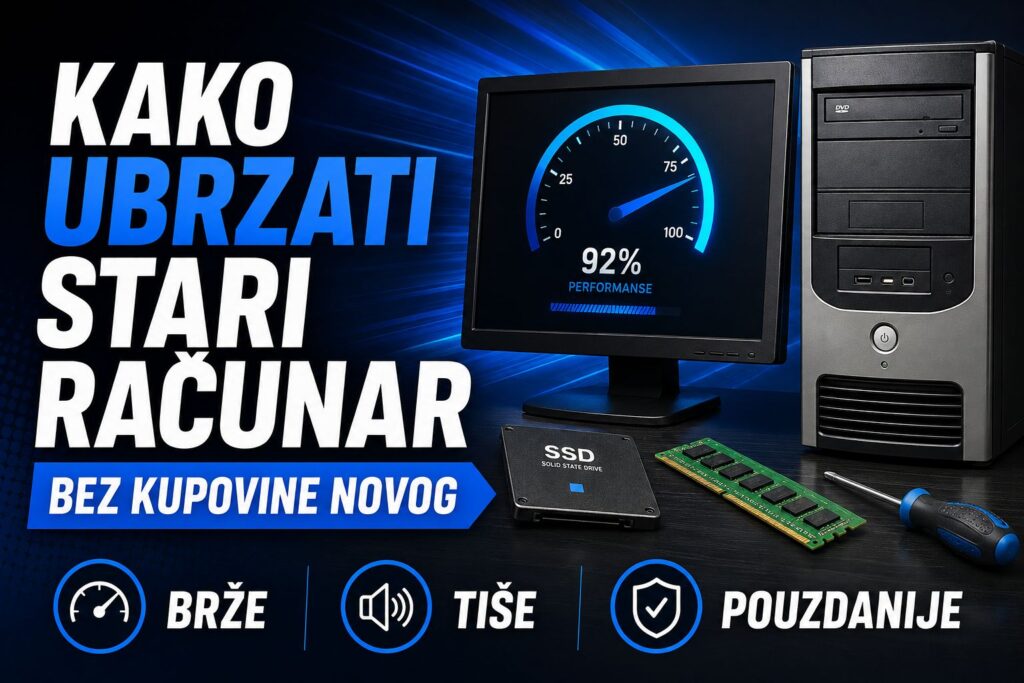 Kako ubrzati stari računar bez kupovine novog