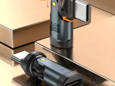 ADAPTER USB-C/C PD240W UAD/C-C-540 ROTIRAJUĆI