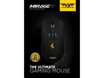 MIŠ MIRAGE V WIRELESS CRNI AMAGGEDOON