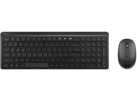 TASTATURA+MIŠ WIRELESS SCORCH VKX-209-GT US CRNA VOLKANOX