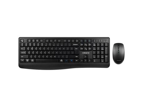 TASTATURA+MIŠ WIRELESS ONYX VK-20306-BK VOLKANO