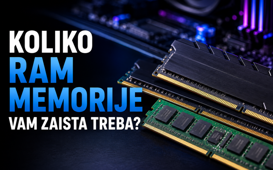 Koliko RAM memorije vam zaista treba?