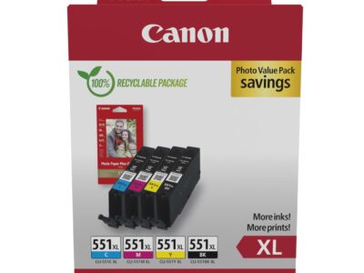 KERTRIDŽ CLI-551XL BK C M Y MULTIPACK CANON