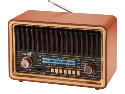 RADIO RETRO FM/AM/SW/BT/USB/TF RC NS-8075BT