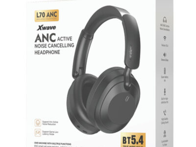 SLUŠALICE BLUETOOTH L70ANC XWAVE CRNE